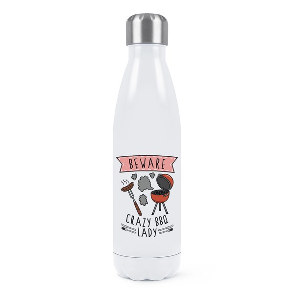 Beware VerrüCkte Bbq Damen Doppelwand Wasserflasche Lustig Chef Mutter Tag Queen-image