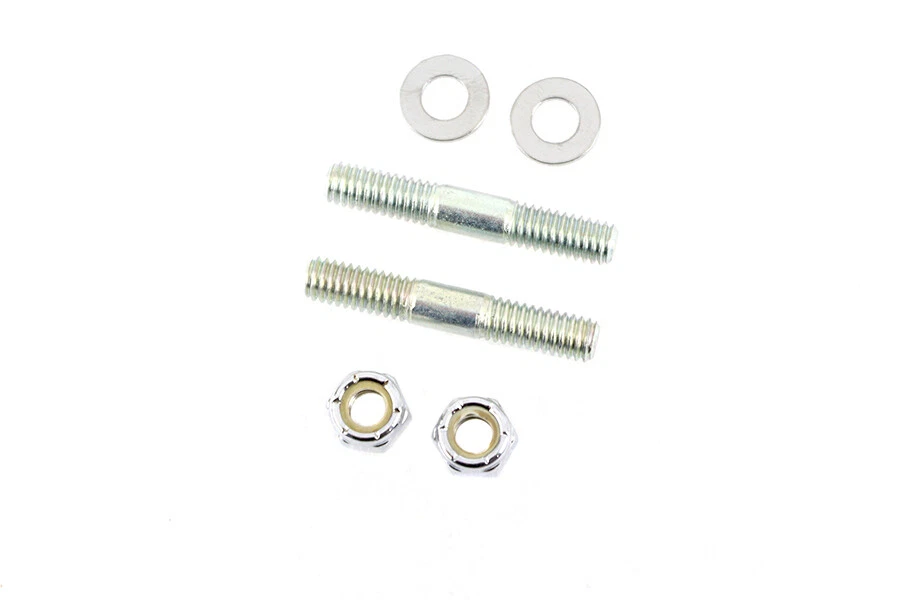 Tapa inferior deslizante de horquilla perno y tuerca cromada para Harley Davidson Foto 2 de 4