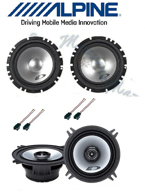 Kit 4 Casse Alpine per Citroen Xsara Picasso: Altoparlanti 16cm + 13cm + Connettori