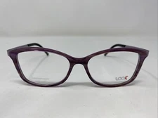LOOK Italy 10610 9951 52-15-135 Lavender Purple Full Rim Eyeglasses Frame E641