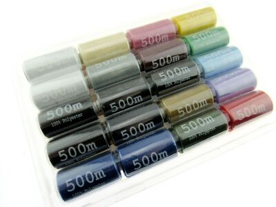 Kleiber Allzweck Polyester Nähgarn - 20 x 500m Spulen 71058~ TOP MARKE