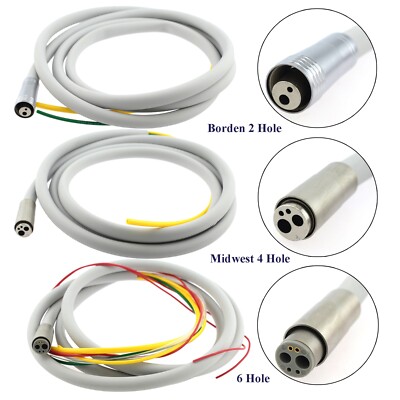 Dental Handpiece Hose Tubing 2 4 6 Hole for Kavo NSK Air Turbine High Low Speed