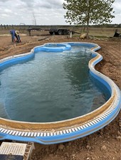 FIBERGLASS POOLS 14’x30’x6’ Shell Alone