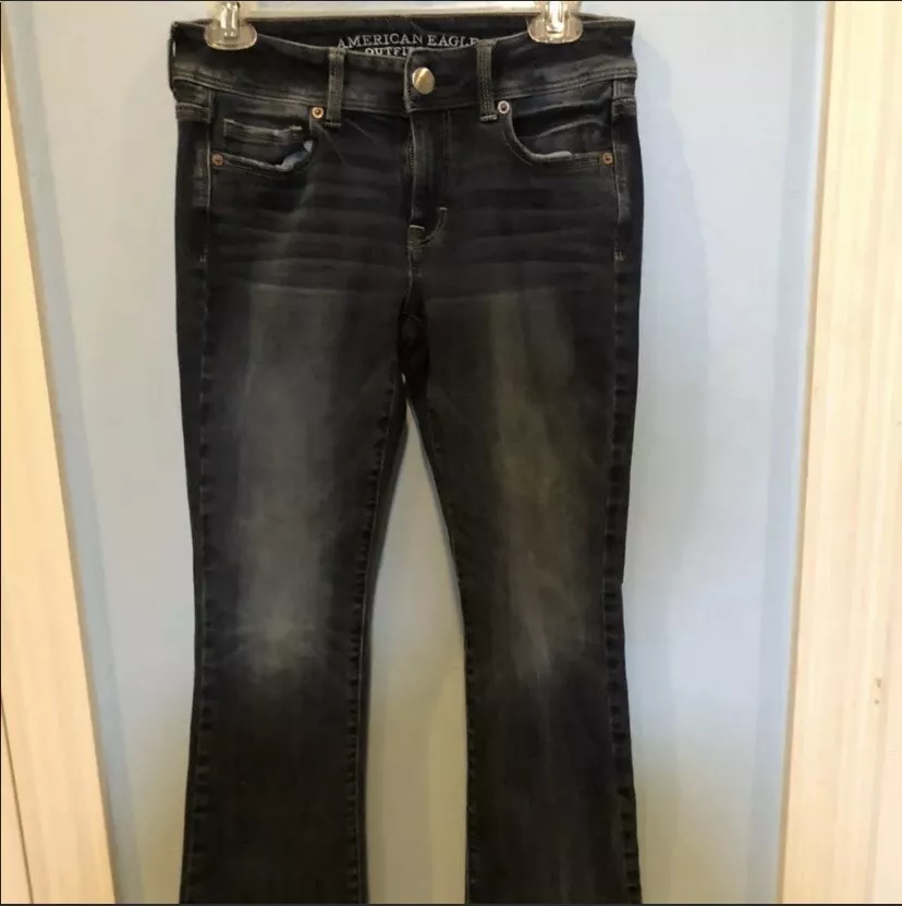 American eagle super stretch kick sale boot jeans