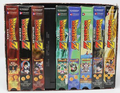 Dragon Ball Z - The Namek Saga: Box Set (VHS, 1999, 9-Tape Set
