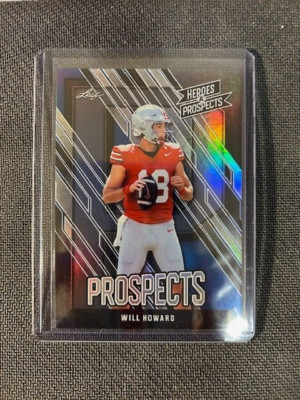 2024 Leaf Heroes & Prospects WILL HOWARD #84/99