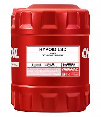 20L CHEMPIOIL HYPOID LSD 85W-140 GL-5 GETRIEBEÖL passend für API GL-5 TRUCK