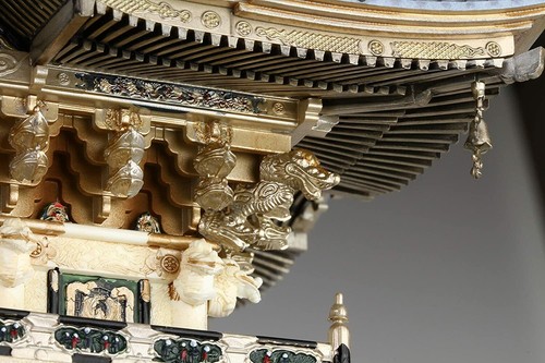 Fujimi 1/80 Japanese Famous Place Model Kit Nikko Toshogu Yomeimon Gate JP 8985 - Picture 5 of 6