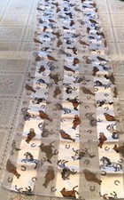 Long Horses Equestrian White Scarf