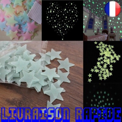 100 Pcs 3d Etoiles Obscurite Lumineuse Sticker Muraux Enfants Chambre Bebe Deco Decor Decals Stickers Vinyl Art Home Garden 100 Pcs 3d Etoiles Obscurite Lumineuse Sticker Muraux Enfants Chambre Bebe Deco Decor Decals Stickers Vinyl Art Home Garden