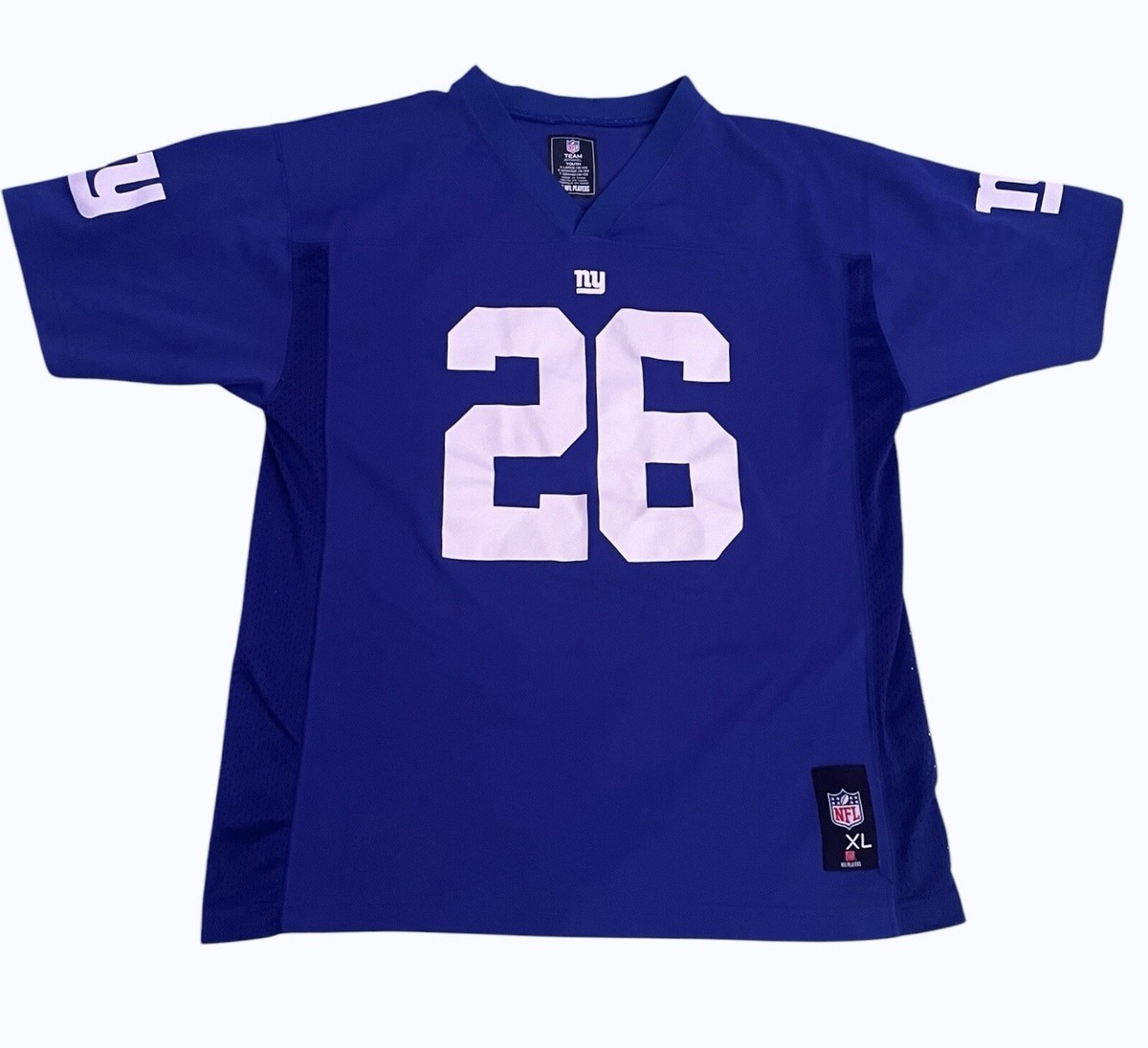 100% Authentic Saquon Barkley New York Giants Nike Jersey Youth XL