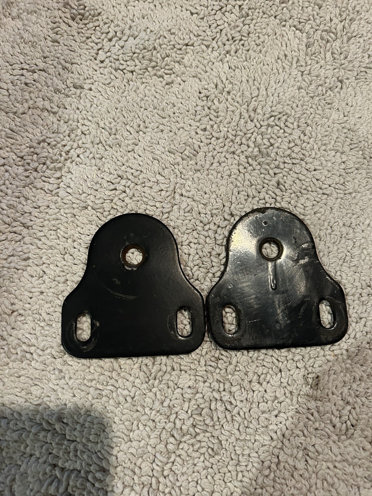 Jeep Wrangler YJ CJ Windshield Frame Hold down plate 76-95 Black