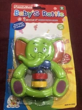 Family Maid Baby’s Rattle 3m+  color may vary 
