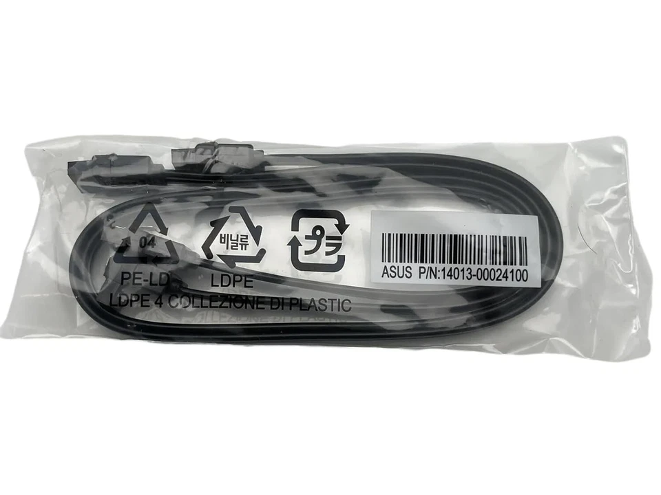 Genuine OEM ASUS SATA Cable III Right Angle & Straight 16 Inch - Image 3 of 4