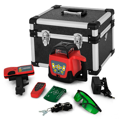 Rotationslaser Baulaser Grün 500m Laser Level Selbstnivellierend Self-Leveling
