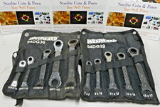 WestWard Box End Wrenches 12Pt. 54DG39 & 54DG36, 2 Sets 10Pcs.