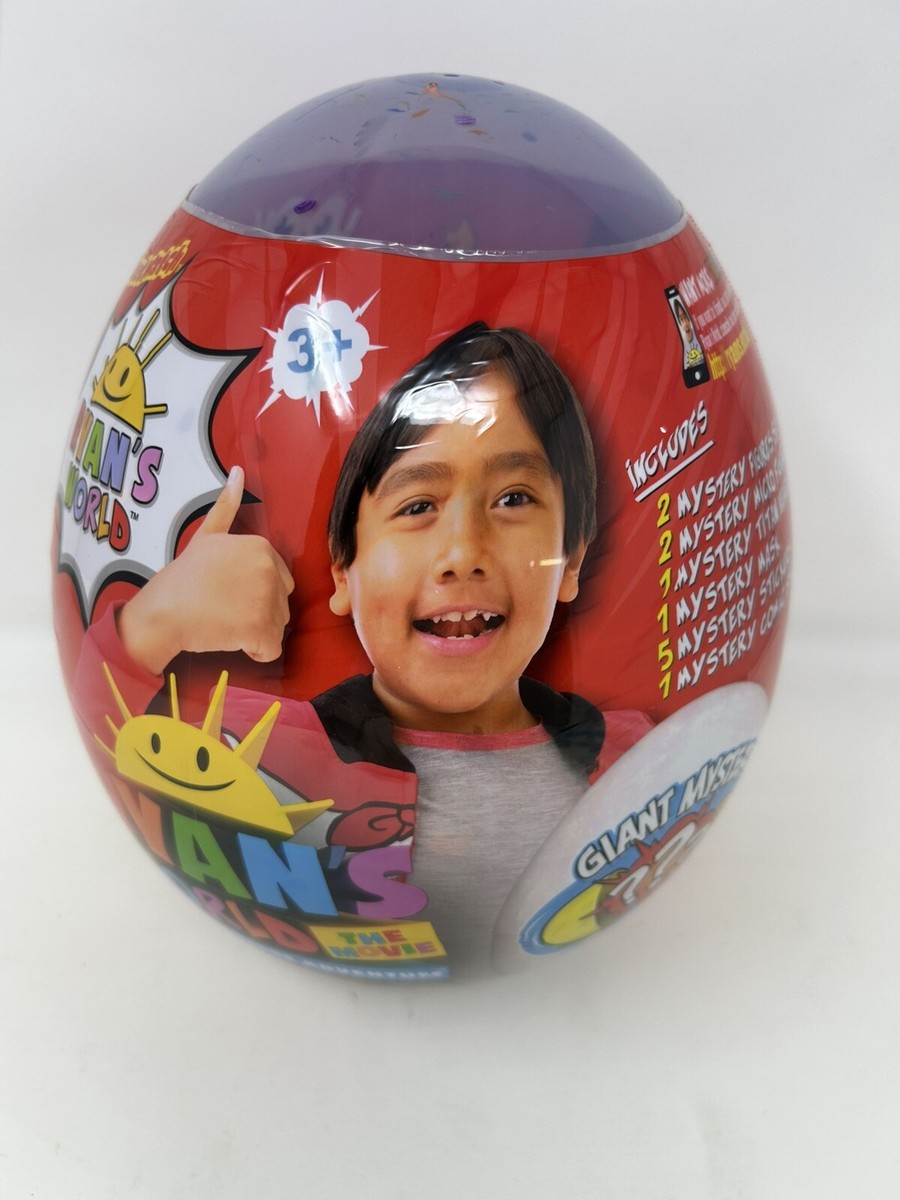 Ryan's World The Movie Titan Universe Adventure Giant Mystery Egg Ages 3+