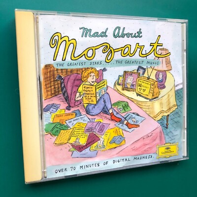 MAD ABOUT MOZART (Greatest Stars, Music) Classical CD Don Giovanni Figaro USA G+