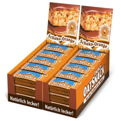 DAVINA (20,97 EUR/kg) Energy OatSnack, natürliche Riegel - 30x65g SCHOKO-ORANGE