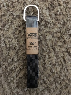 checkered vans shoelaces