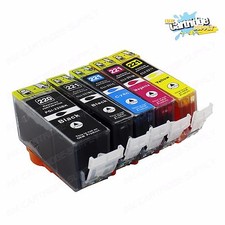 5 Pack PGI-220 CLI-221 Ink for Canon Pixma MX860 MX870 MP640 MP620 iP3600 iP4600