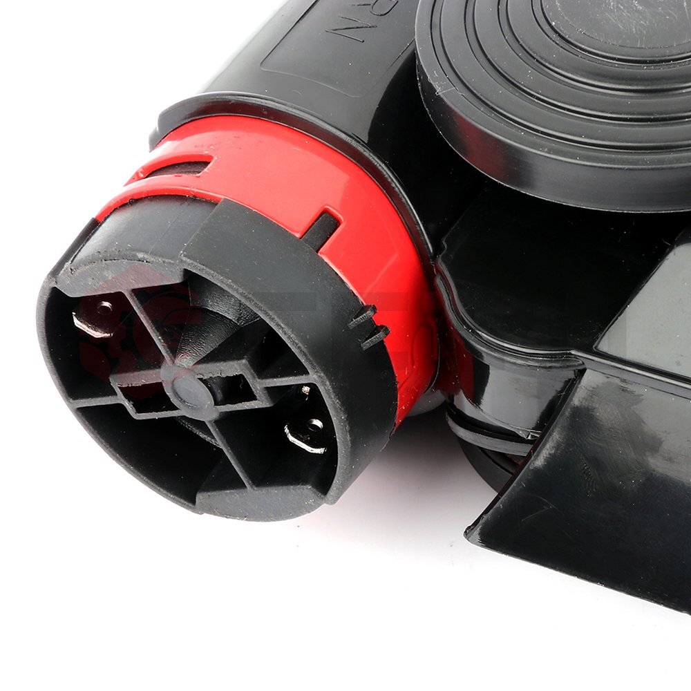 Electric Snail Air Horn For Motorcycle Car Truck Boat 12V Super Loud Dual Horn