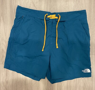 The North Face Teal Swim Trunks 4” Inseam Men's Size 30 Board