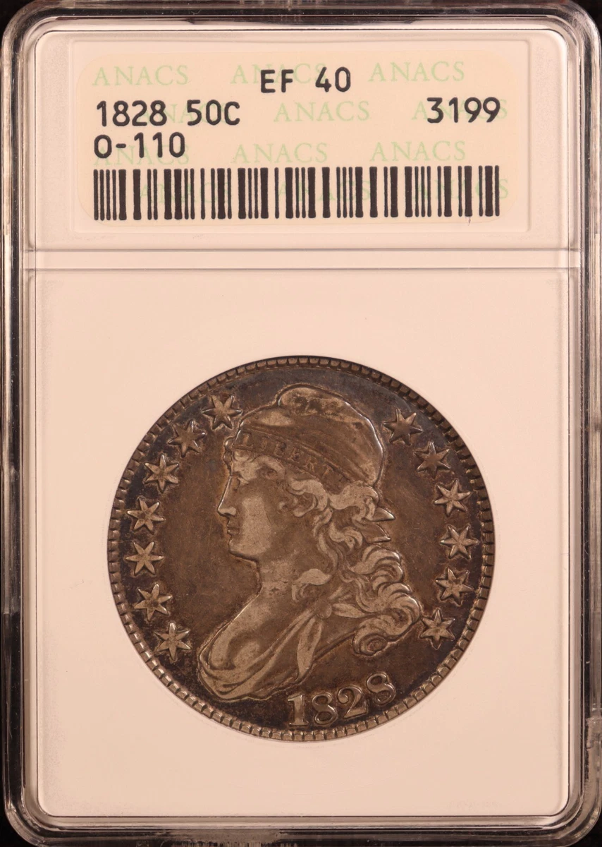 1828 Year US Early Half Dollar Coins (1794-1839) for sale | eBay