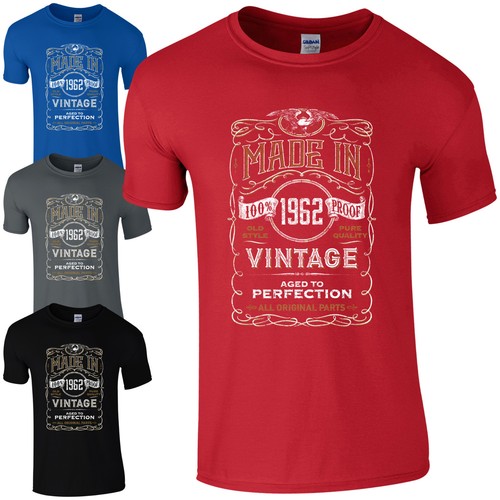 Made in 1962 T-Shirt Born 60th Year 