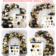 Balloon Arch Kit + Balloons Garland Birthday Wedding Party Baby Shower Decor UK