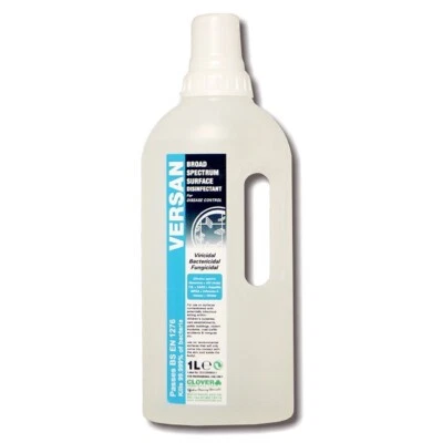 CLOVER CHEMICALS Versan Broad Spectrum Disease Control Disinfectant Medical Animal / Food Hygiene