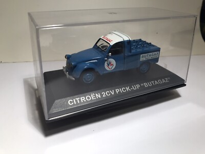 Norev Modellauto 1:43 Citroen 2 cv AZU Pick-up 1963 Butagaz Hachette