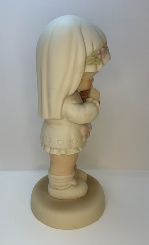 Enesco Memories of Yesterday~9" Figurine/ "Here Comes The Bride" God Bless Her! - Picture 4 of 9