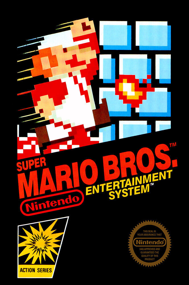 Super Mario Bros. 3 Art Nintendo NES Premium POSTER MADE IN USA - MAR040