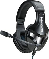 Enhance GX-H4 Computer Gaming Headset with Microphone - Braided Cable