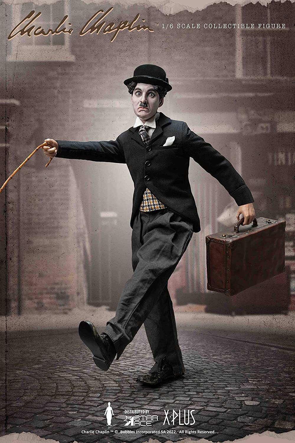 【新品未開封】2041 by Lewis Chaplin STAR ACE TOYS 1/6 Charlie Chaplin COLLECTIBLE ACTION FIGURE w