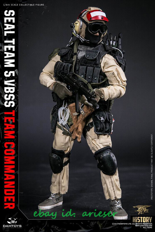 ホットトイズSEAL VBSS COMMANDERとTEAM LEADER　２体 New Damtoys 78046 1/6 Seal Team 5 Vbss Team Commander Action
