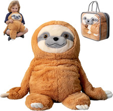 Weighted Sloth Stuffed Animal 5 Lbs Calming Anxiety Plush Toy For Kids Adults