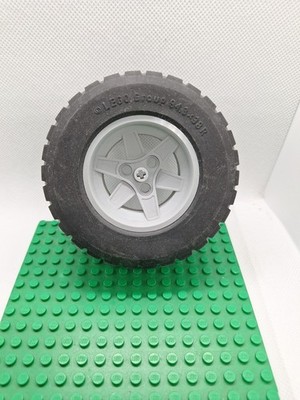 Lego Technic Reifen, Rad 94.3x38 R, Felge Grau, 44772, 92912