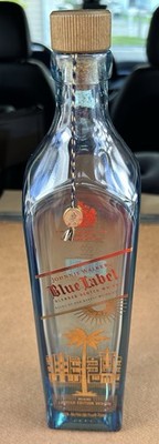 Johnny Walker Blue Label Empty Bottle Limited Edition MIAMI
