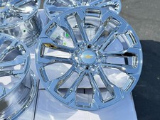 22 Chrome Wheels Rims Chevy Silverado 1500 Tahoe Gmc Sierra Yukon Factory Specs
