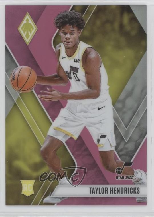 2023-24 Panini Phoenix Rookies Pink 153/175 Taylor Hendricks #264 Rookie RC