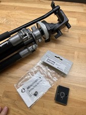 Gitzo G1298 Reporter Tripod Photo Tripod - w/ Manfrotto 700RC2 & Quick Detach