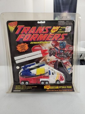 Hasbro Transformers Generation 2 Optimus Prime Air Powered Rocket Launcher-1993