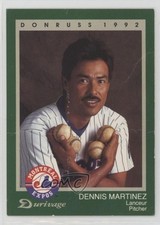1992 Donruss Durivage Bread Montreal Expos Dennis Martinez #12 03uh