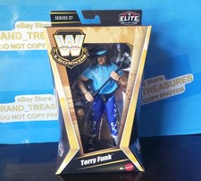 *NEW* 2024 MATTEL WWE LEGENDS ELITE 27 TERRY FUNK Blue Attire wcw ecw wwf hof