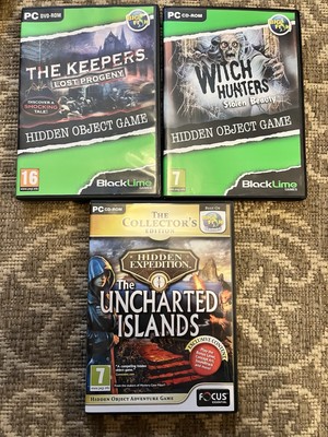 PC WIMMELBILD / Expedition Uncharted Islands Hexenjäger Hüter Konvolut