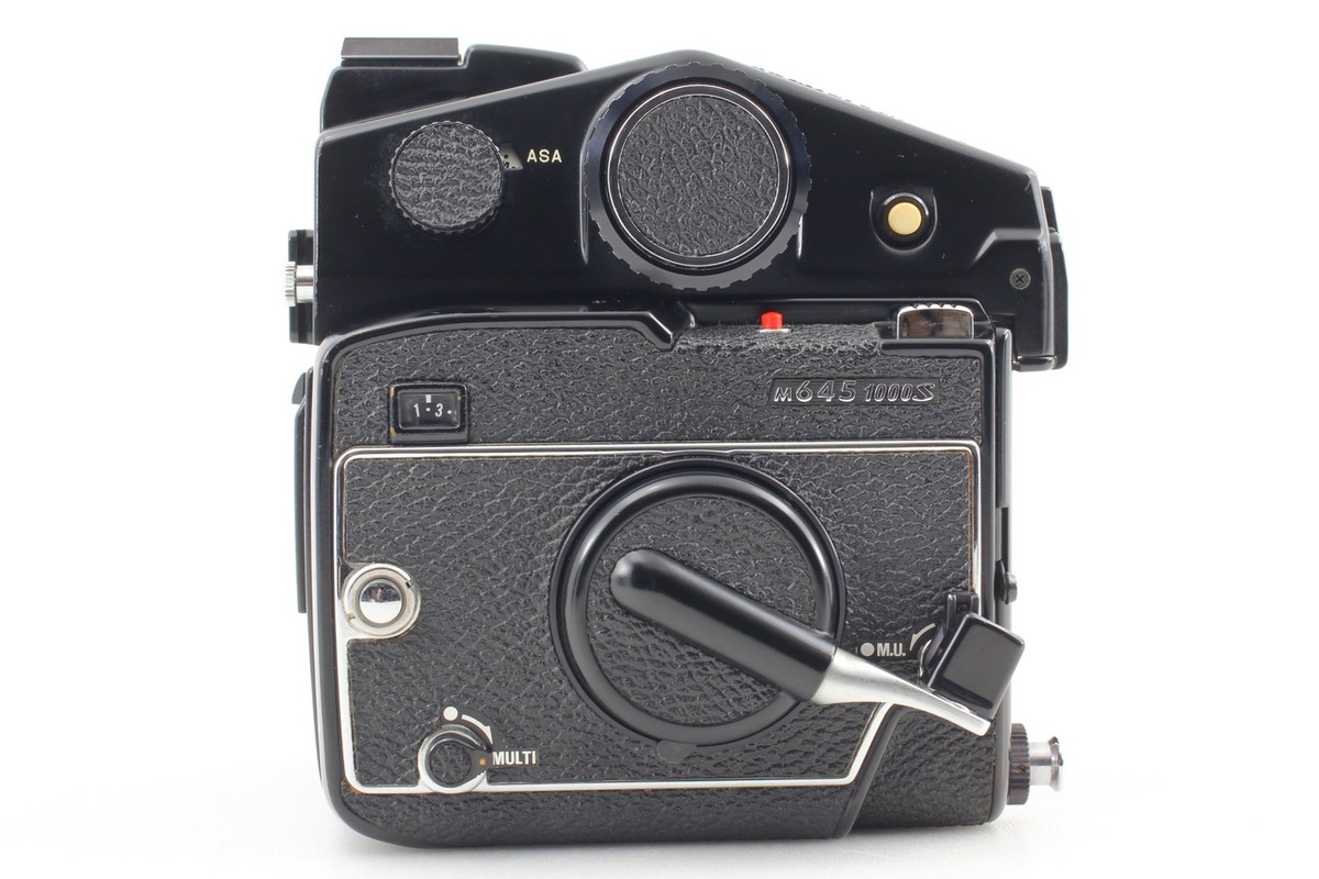 N MINT] Mamiya M645 1000S PD Prism Finder + Sekor C 45mm f2.8 S