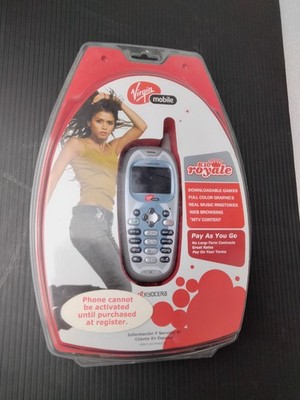 SEALED New Old Stock Kyocera K10 Royale Virgin Mobile Cell Phone  Same Day Ship