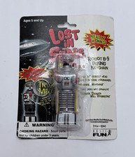 Lost in Space Robot B9 Talking Keychain From Basic Fun 1997 for